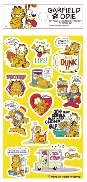 Sticker Sticker Garfield Sticker Sticker Character Character Import Japanese Products At Wholesale Prices Super Delivery