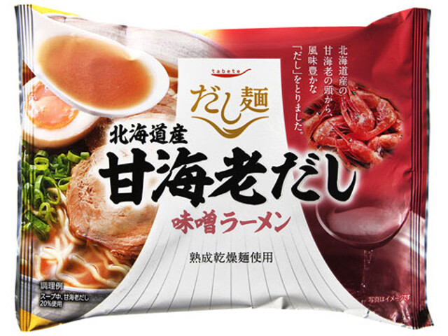 Retort Foods Tabete Dashi Noodles Hokkaido Amaebi Dashi Miso Ramen Import Japanese Products At Wholesale Prices Super Delivery