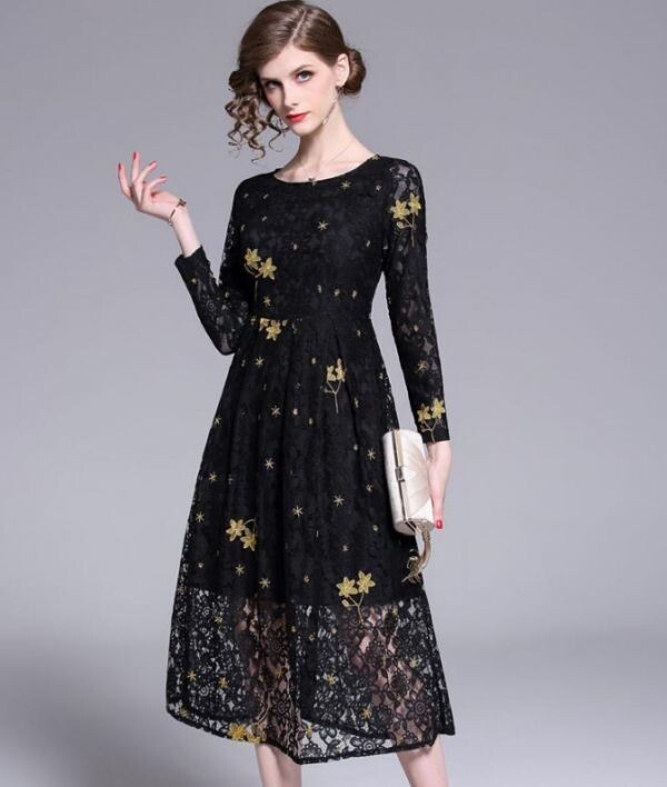 one piece dress long pattern for wedding