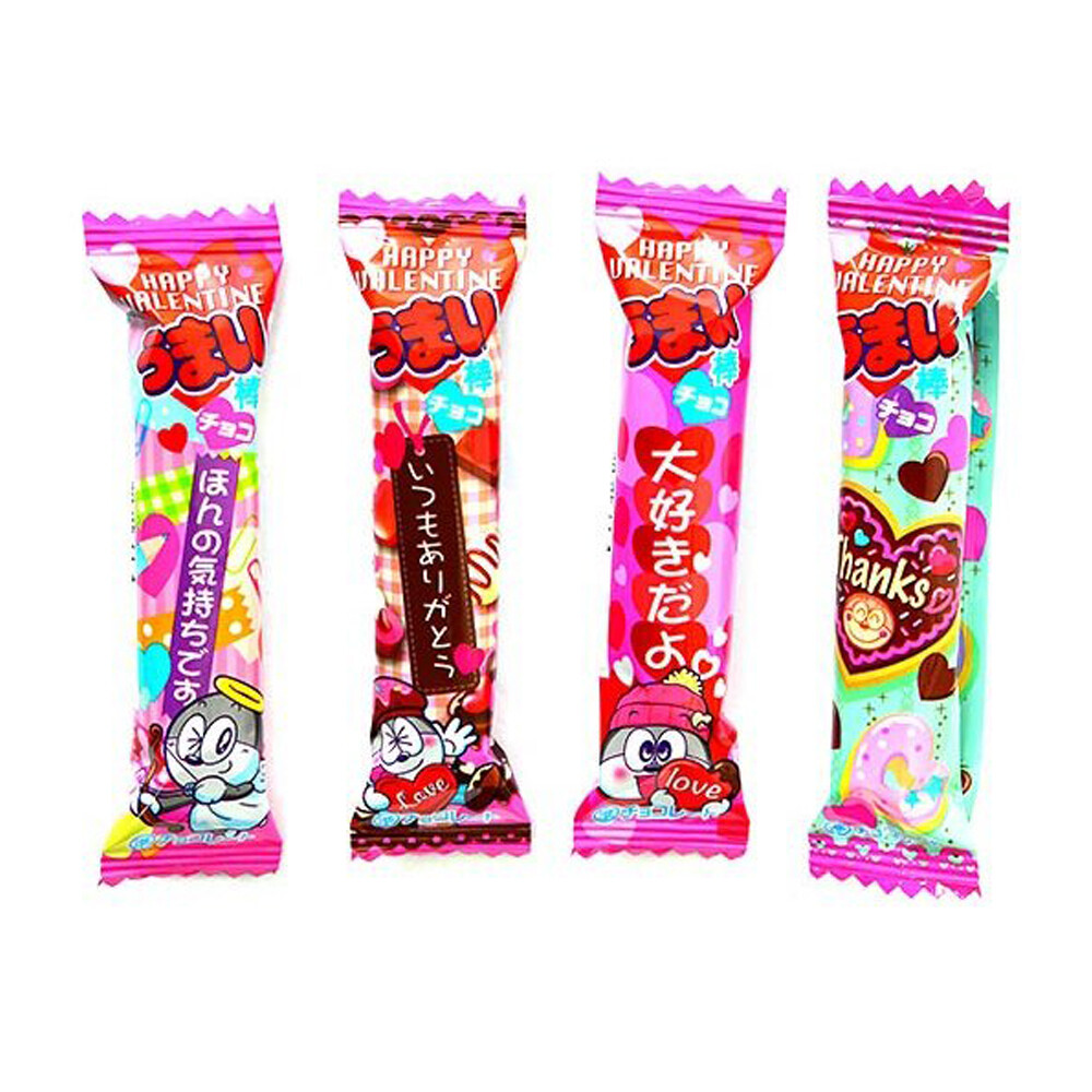 季節限定 ハッピーバレンタイン お菓子 うまい棒 チョコ 袋入スナック の商品ページ 卸 仕入れサイト スーパーデリバリー