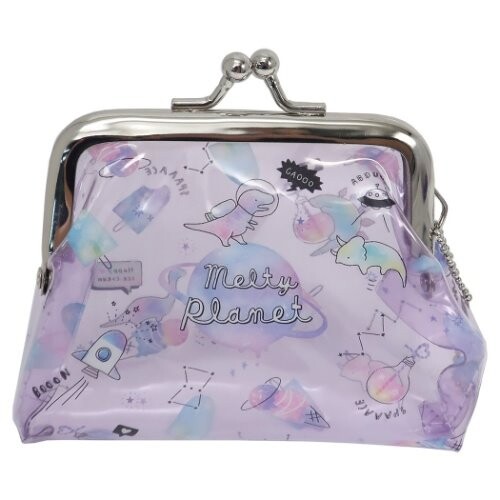 clear coin purse zipper