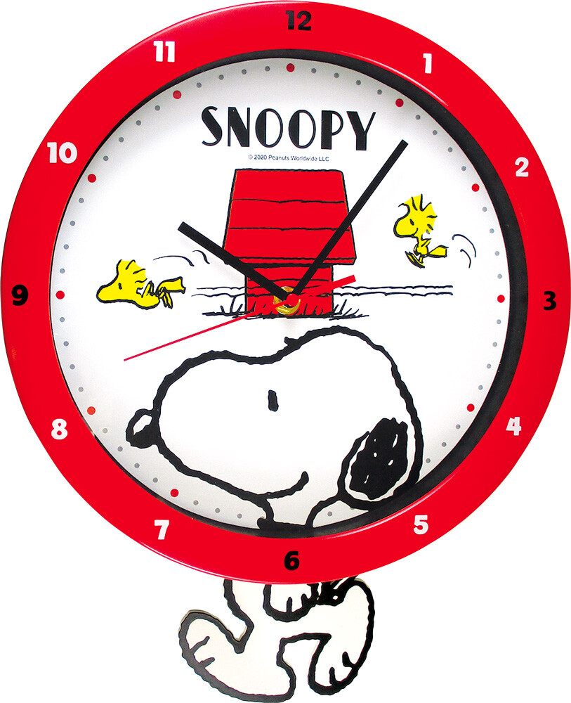 Snoopy Swing Clock Dog House Import Japanese Products At Wholesale Prices Super Delivery